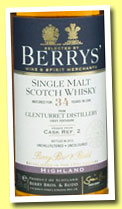 Glenturret 34 yo (47.6%, Berry Bros & Rudd, cask ref #2, 2012)
